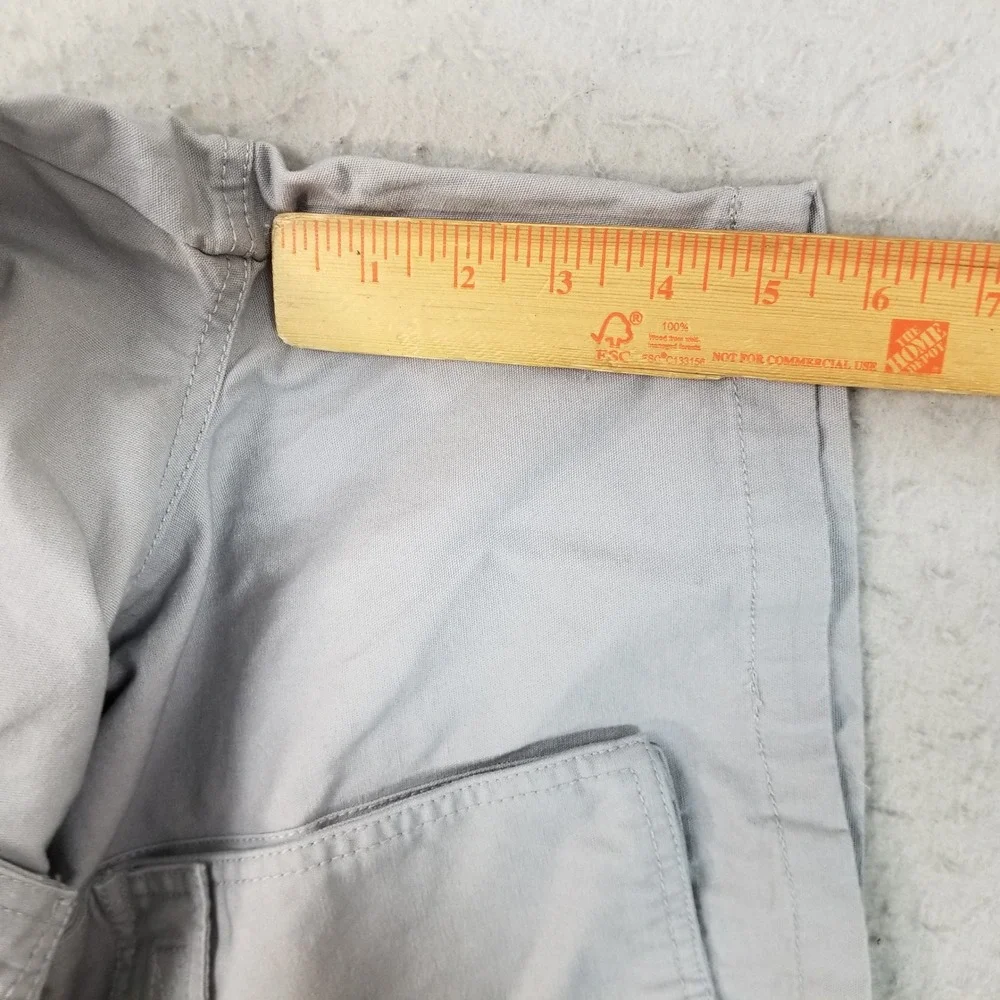 Guide Gear Cargo Shorts Mens 38 Gray Cotton Canvas Utility Tactical Outdoor 6in